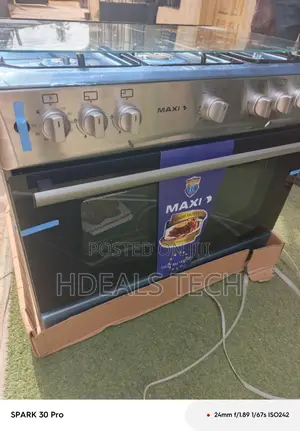 Maxi 90x60 Gas Cooker – Premium Cooking Power for Your Kitchen