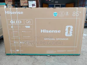 Hisense 85” Qled Smart Tv – Model 85q6q