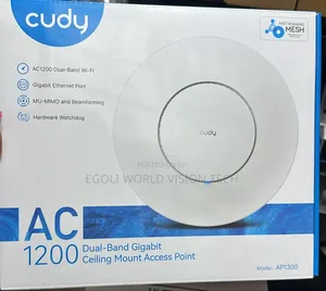 Cudy Ap1300 Ac1200 Dual-band Gigabit Ceiling Mount Access Point