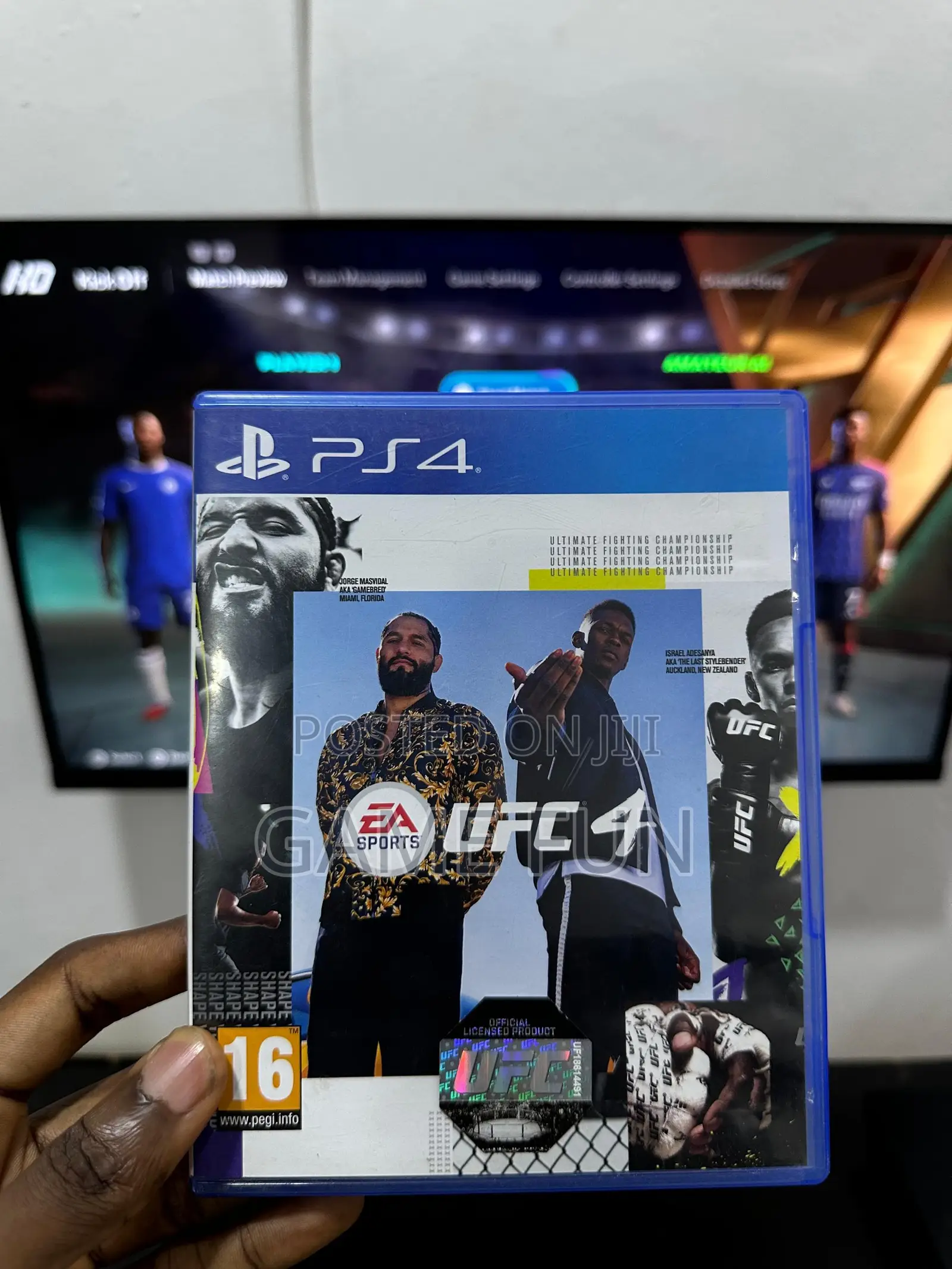 Ufc 4 Playstation 4 Disk Ps4 Cd
