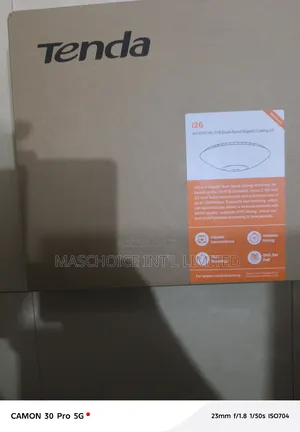 Tenda I26 Ax1500 Wi-Fi 6 Dual Band Gigabit Ceiling Access Point