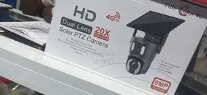 Ubox 20x Solar 4g PTZ Sim Card CCTV With Double Camera
