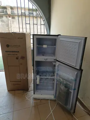 Glamstar Double Door GFR-175dt-W – Compact Family Refrigerator 142l