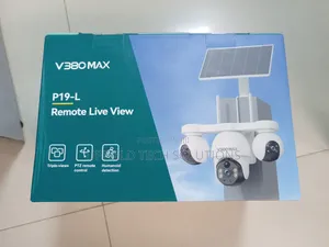 V380max Triple-Lens Solar Camera