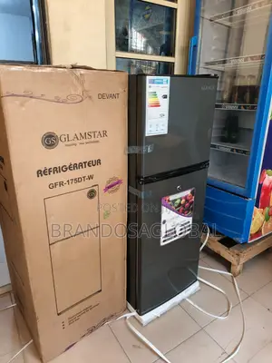 Glamstar 142l Doubledoor GFR-175dt-W–Quality Food Storage Refrigerator