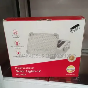 Itel High Multi-functional Home Office Solar Light With Panel