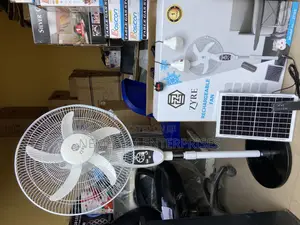 Zyre 18” Solar Rechargeable Fan