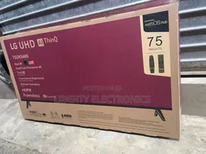 Tv Lg 75 Inches Smart Tv With Mirr