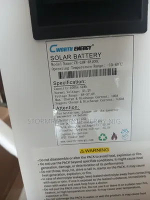 5kwh Cworth Lithium Battery
