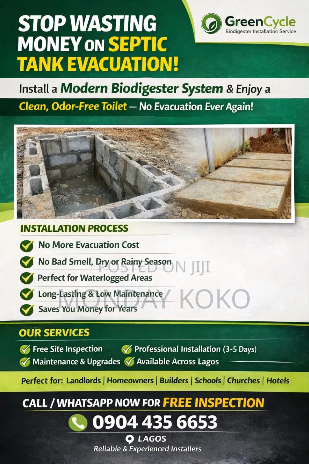 Modern Biodigester Installation Service