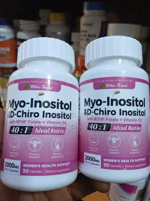 Wins Town Myo Inositol D Chiro Inositol 2000mg X 90 Capsules