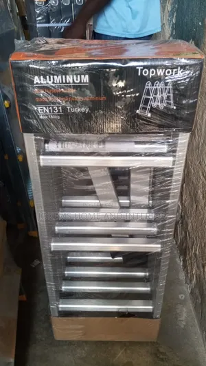 Topwork Aluminum Folding Ladder