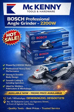 Bosch Professional Angle Grinder – 2200w