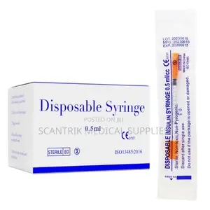 Insulin Syringe for High-Accuracy Dosing