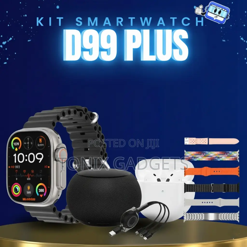 D99 Smartwatch With Unique Accessories