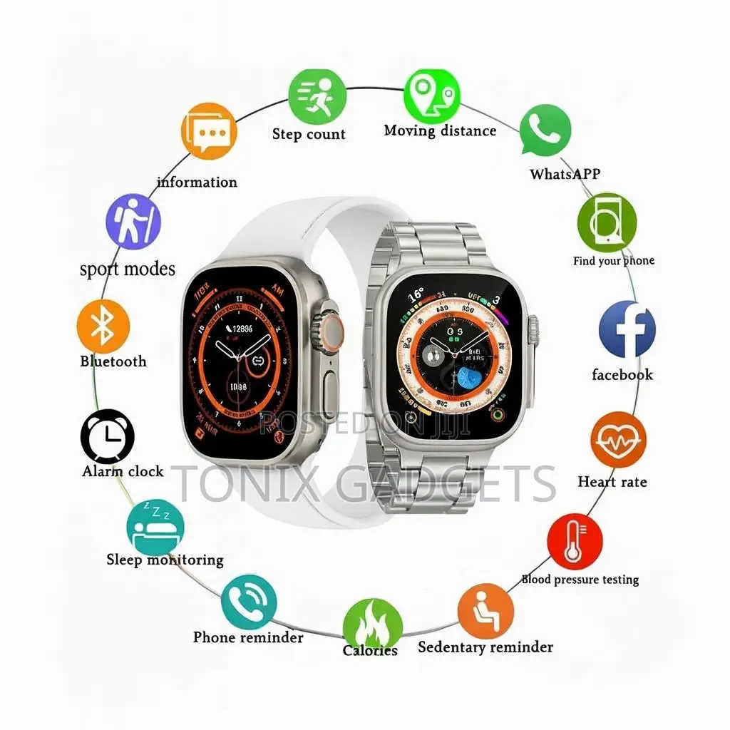 D99 Smartwatch With Unique Accessories