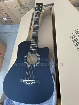 Acoustic Box Guitar - Black
