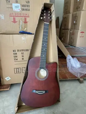 Acoustic Box Guitar - Brown
