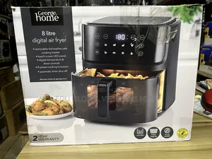 Goerge Home Digital Vision 8litres Airfryer. 1700watts.