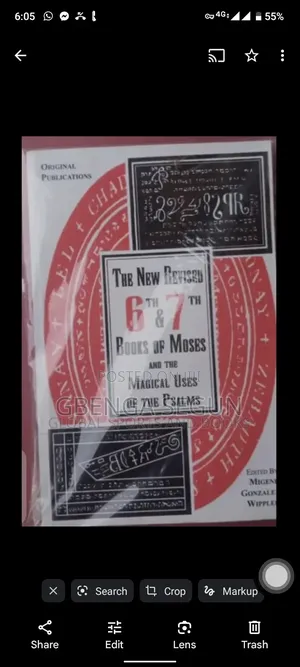 We Sell 6 7 Books of Moses and Other Spiritual Books