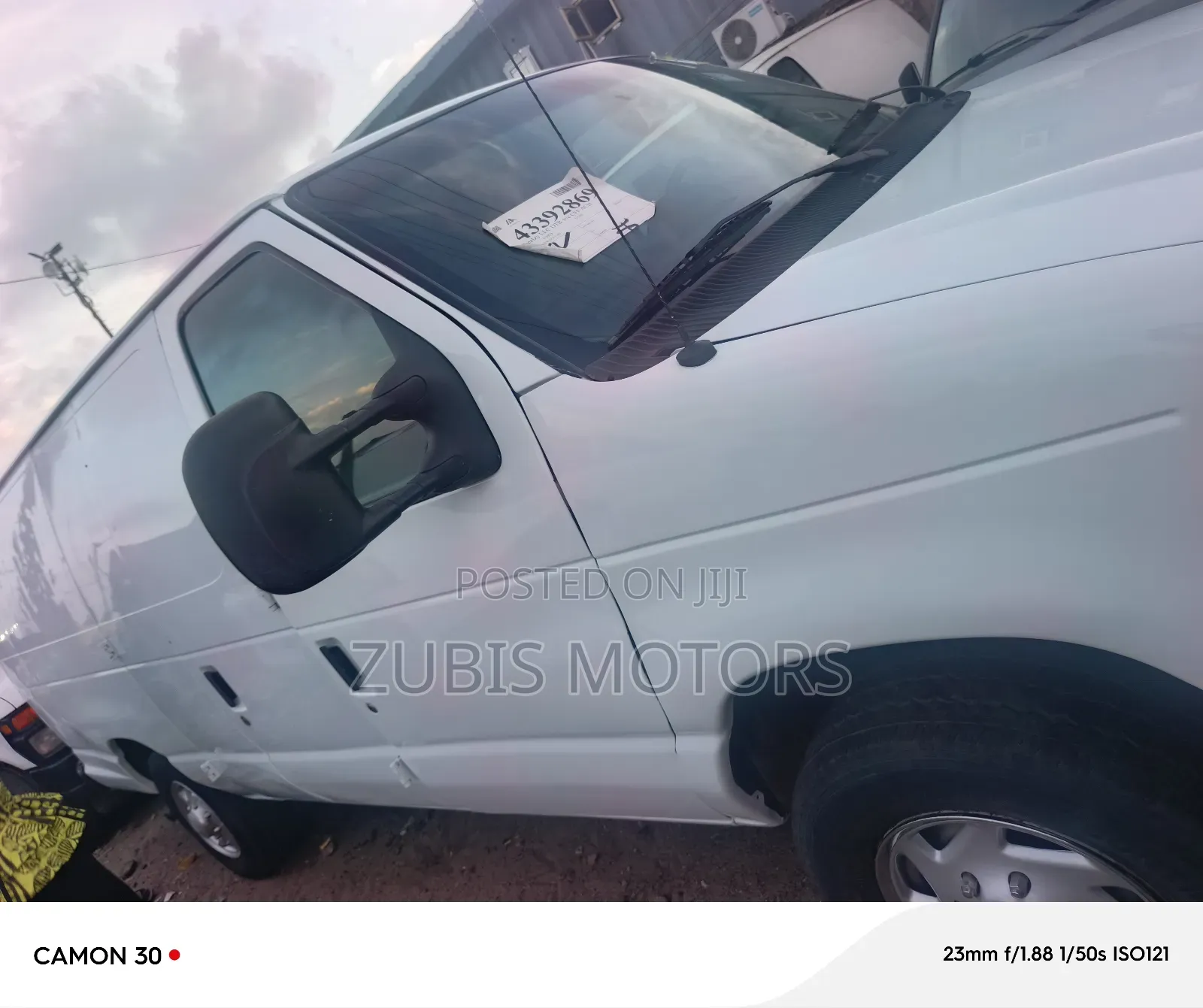 Ford E250 2014 White