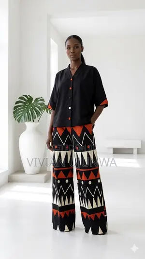 Ankara Two-Piece for Ladies
