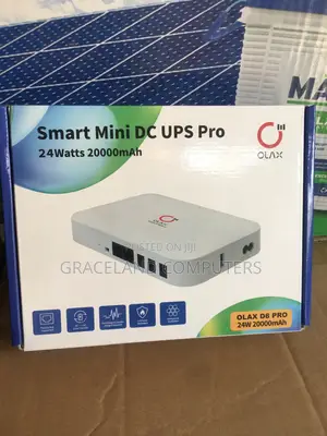 Olax 20,000mah Smart Dc Ups Pro (Router Powerbank)