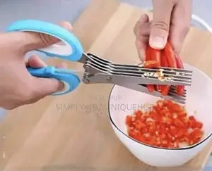 Vegetable Spices Easy Cutter - 5 Blade Scissor