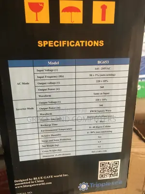 Bluegate 653va Ups (Bg653)
