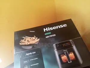 Hisense 6.7l Family Size Air Fryer With Led Control Panel