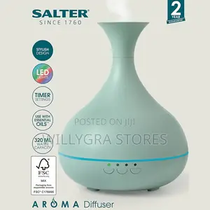 Salter Aroma Essential Oil Diffuser - 320ml, Electric Mist Humidifier