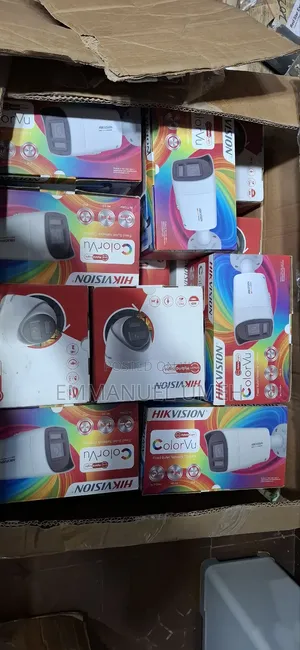 Hik DVR + 48 Cameras + Cables