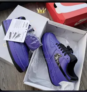 Kobe Bryant X Nike Air Force 1 ‘Purple’ Sneakers