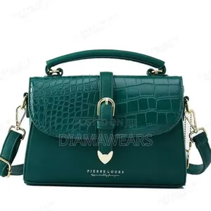 Quality Simple Large Capacity Cross Body Hand Bag Black