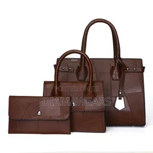 Brown Leather Work Office Leather Hand Bags