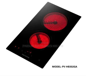Original Polystar Built-in Premium 2 Burners Electric Cooker Hob Etc.