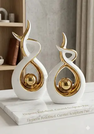 2 in 1 Abststract Decor Set