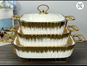 3 in 1 Elite Ceramic Chaffing Dish Set