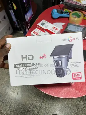 Ubox 4g Dual Lens Solar PTZ Camera