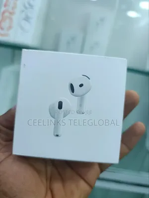 New Apple Airpod 4 With Active Noise Cancellation