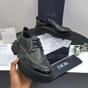 Dior Quality Luxury Men Genuine Leather Shoe