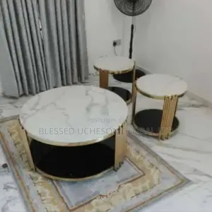 Exclusive Center Table and Side Stools