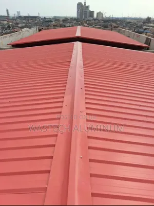 Red Long Span Roofing Sheets