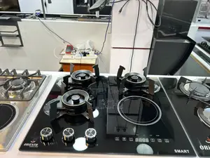 Flip Up Gas And Electric Cooker With Timer