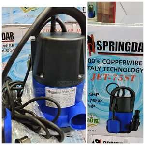 0.5hp Springdab Fountain Pump, 100% Copper Coil