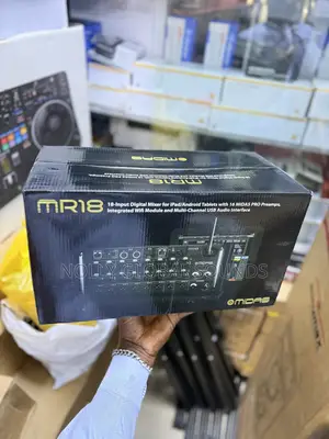 Midas Mr18 Digital Mixer For iPad/Android With 16 Midas Pro Preamps