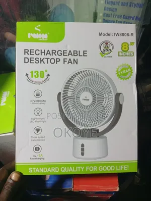 Rechargeable Fan