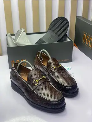 Oggi Men's Perforated Leather Loafers