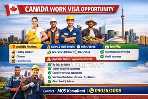 Zero Deposit Canada Work Visa