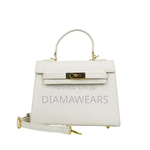 White Kelly Quality and Unique Stylish Hand Bag